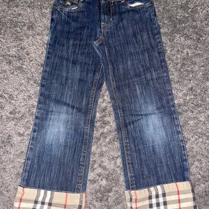 GUC Classic Nova Check Burberry Jeans Boys Size 8